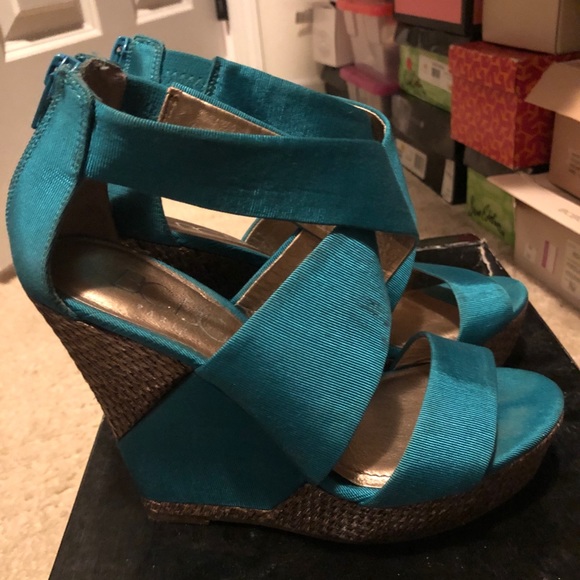 BCBG Wedge Sandals 🌟🏷PRICE DROP‼️ - Picture 2 of 5